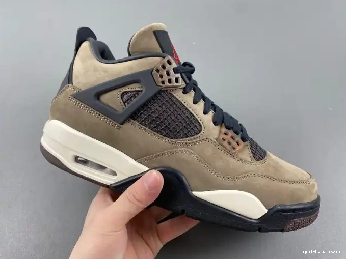 Rep Retro Jordan 4 Scott Air Travis AJ4-882335 x Brown TS 0417